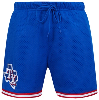 Pro Standard Rangers Mesh Basketball Shorts - Men's