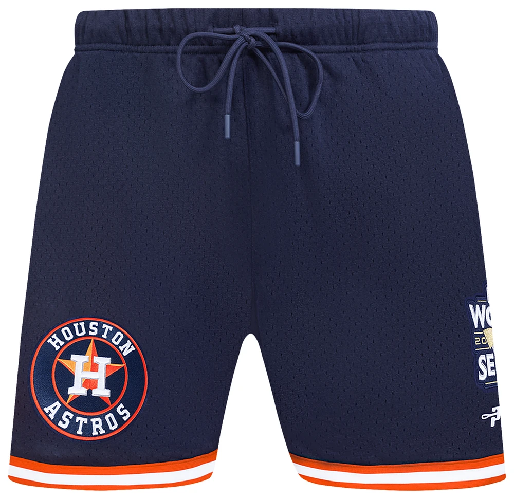 Pro Standard Astros Mesh Basketball Shorts - Men's