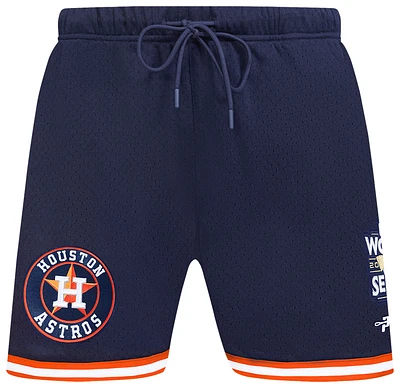 Pro Standard Astros Mesh Basketball Shorts - Men's