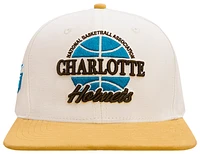 Pro Standard Mens Pro Standard Hornets SMU Strapback Cap - Mens Eggshell Size One Size