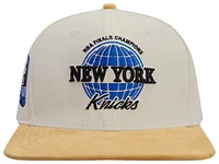 Pro Standard Mens Pro Standard Knicks SMU Strapback Cap - Mens Eggshell Size One Size