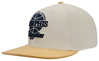 Pro Standard Mens Pro Standard Grizzlies SMU Strapback Cap - Mens Eggshell Size One Size