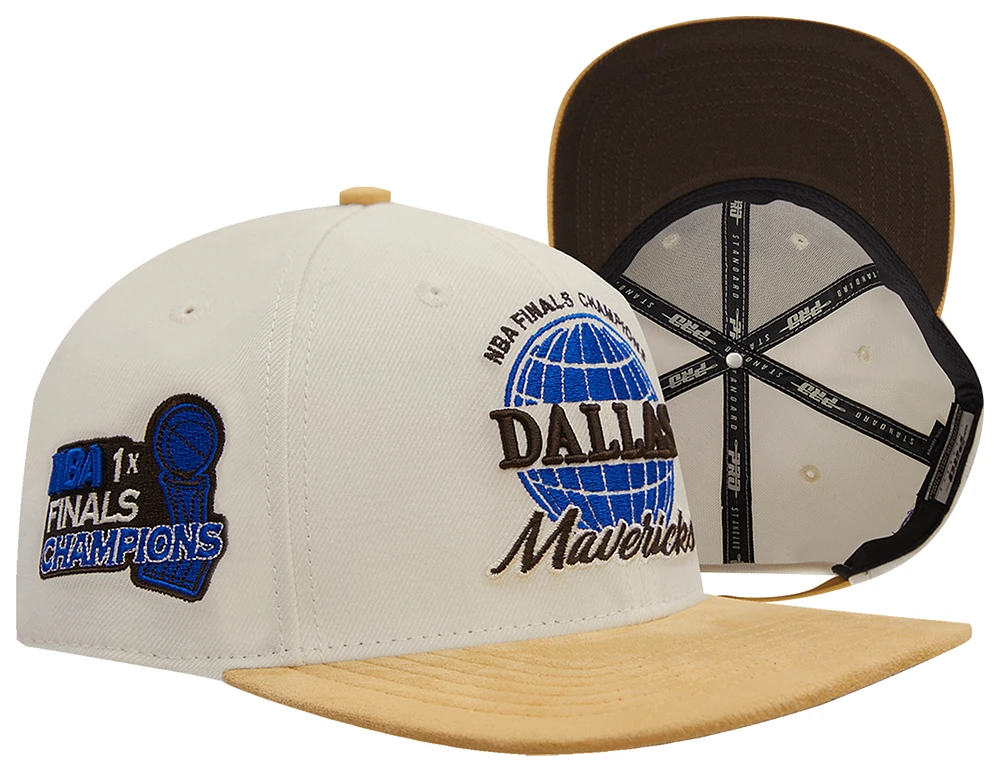 Pro Standard Mens Pro Standard Mavericks SMU Strapback Cap - Mens Eggshell Size One Size