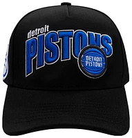 Pro Standard Mens Pro Standard Pistons Royalty Curved Brim Snapback - Mens Black/Black Size One Size