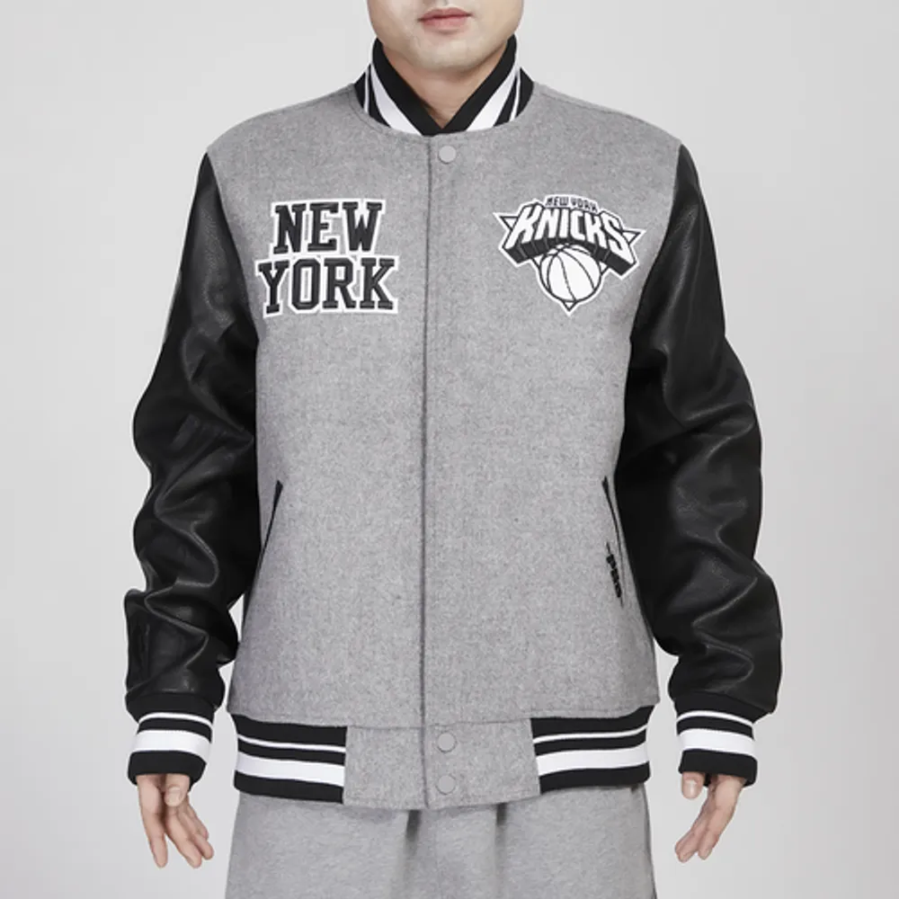 Forever 21 Men's Embroidered Varsity Letterman Jacket