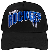 Pro Standard Mens Pro Standard Rockets Royalty Curved Brim Snapback - Mens Black/Black Size One Size