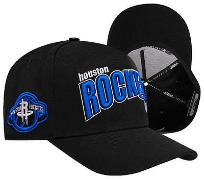 Pro Standard Rockets Royalty Curved Brim Snapback - Men's