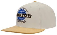 Pro Standard Mens Pro Standard Warriors SMU Strapback Cap - Mens Eggshell Size One Size