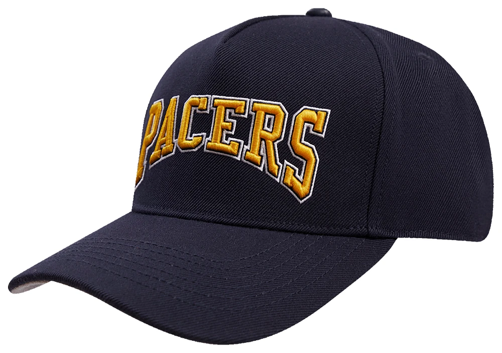 Pro Standard Mens Pro Standard Pacers Crest Emblem Flatbrim Snapback - Mens Navy/Navy Size One Size