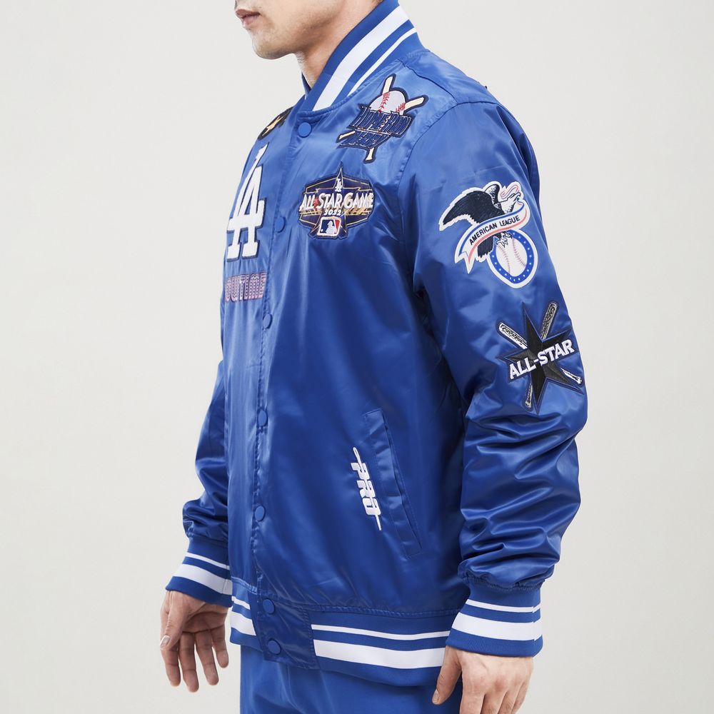 Champs Patches La Dodgers Satin Jacket