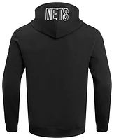 Pro Standard NETS OLD ENGLISH FLC PO HOODIE - Men's