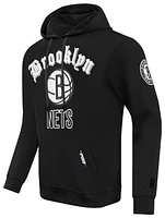 Pro Standard NETS OLD ENGLISH FLC PO HOODIE - Men's