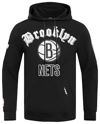 Pro Standard NETS OLD ENGLISH FLC PO HOODIE - Men's