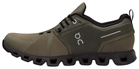 On Mens Cloud Waterproof - Running Shoes Olive/Black