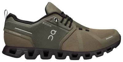 On Mens Cloud Waterproof - Running Shoes Olive/Black