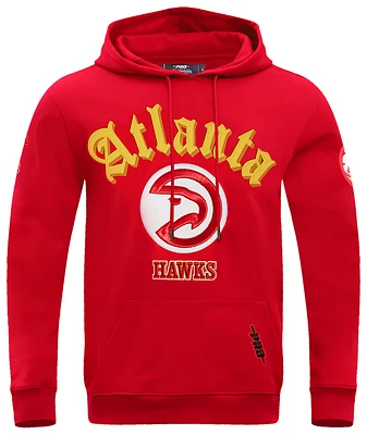 Pro Standard HAWKS OLD ENGLISH FLC PO HOODIE - Men's