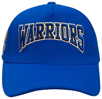 Pro Standard Mens Pro Standard Warriors Crest Emblem Flatbrim Snapback - Mens Blue/Blue Size One Size