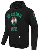 Pro Standard CELTICS OLD ENGLISH FLC PO HOODIE - Men's