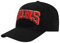 Pro Standard Mens Pro Standard Suns Crest Emblem Flatbrim Snapback - Mens Black/Black Size One Size