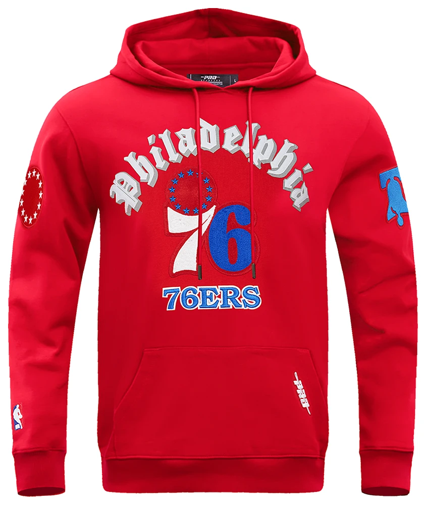 Pro Standard 76ERS OLD ENGLISH FLC PO HOODIE - Men's