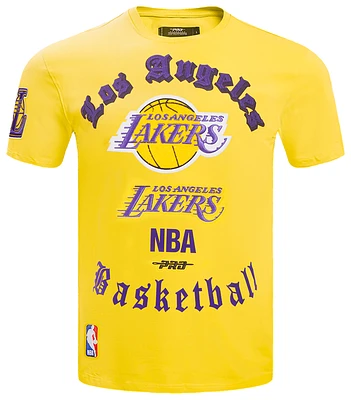 Pro Standard LAKERS OLD ENGLISH SJ TEE - Men's