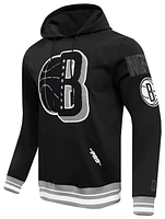 Pro Standard NETS MASH UP RIB FLC PO HOODIE - Men's