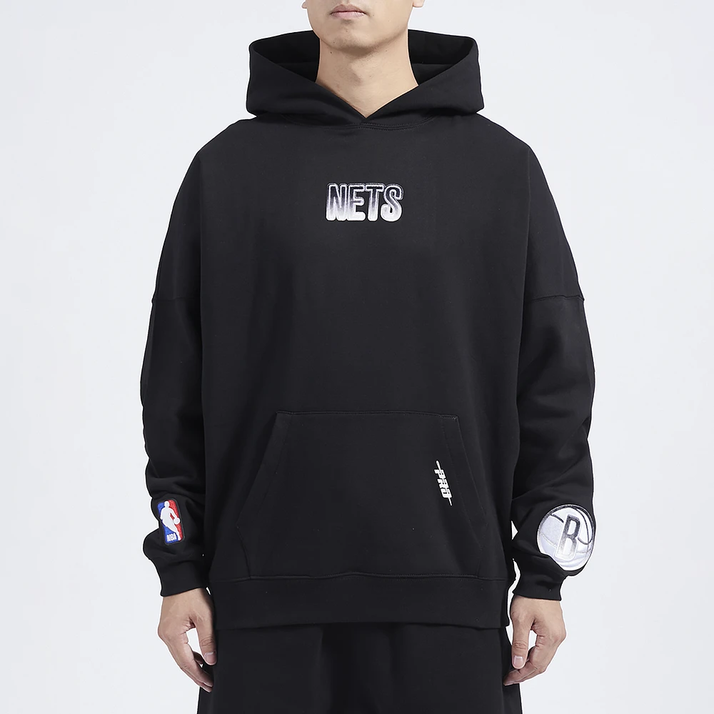 Pro Standard Nets OS Letters Fleece P/O Hoodie - Men's