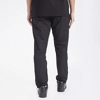 Pro Standard Mens Nets OS Letters Woven Pants - Black/Black