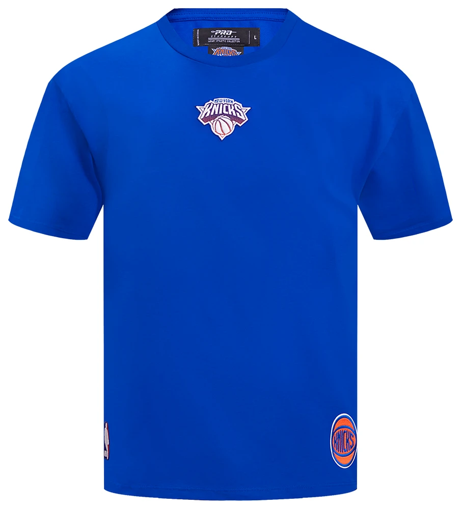 Pro Standard Mens Knicks OS Letters CJ DS T-Shirt - Blue/Blue