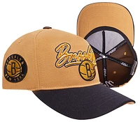 Pro Standard Mens Pro Standard Nets Pinch Front Snapback - Mens Yellow/White Size One Size