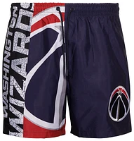 Pro Standard Wizards Split Mash Up Logo Woven Shorts - Men's