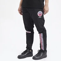 Pro Standard Mens Wizards OS Letters Woven Pants - Black/Black