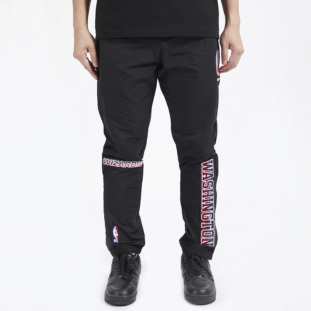 Pro Standard Mens Wizards OS Letters Woven Pants - Black/Black