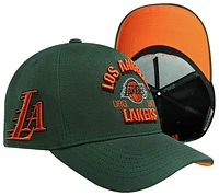 Pro Standard Mens Pro Standard Knicks Pinch Front Snapback - Mens Orange/Olive Size One Size