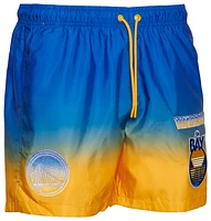 Pro Standard Warriors Oversized Large Letters Ombre Shorts - Men's