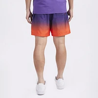 Pro Standard Mens Suns OS Letters Ombre Woven Shorts - Orange/Purple