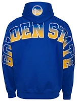 Pro Standard Mens Warriors OS Letters Fleece P/O Hoodie - Blue/Blue