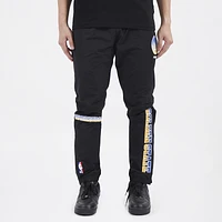 Pro Standard Mens Warriors OS Letters Woven Pants - Black/Black