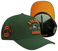 Pro Standard Mens Pro Standard Hawks Pinch Front Snapback - Mens Orange/Olive Size One Size