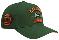 Pro Standard Mens Pro Standard Hawks Pinch Front Snapback - Mens Orange/Olive Size One Size