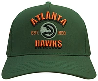 Pro Standard Mens Pro Standard Hawks Pinch Front Snapback - Mens Orange/Olive Size One Size