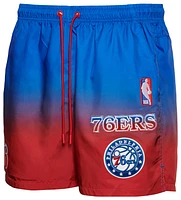 Pro Standard 76ers OS Letters Ombre Woven Shorts - Men's