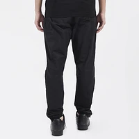 Pro Standard Mens Lakers OS Letters Woven Pants - Black/Black