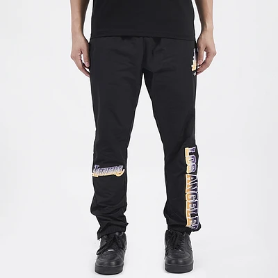 Pro Standard Lakers OS Letters Woven Pants - Men's