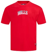 Pro Standard Mens Bulls OS Letters CJ DS T-Shirt - Red/Red