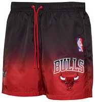 Pro Standard Bulls OS Letters Ombre Woven Shorts - Men's