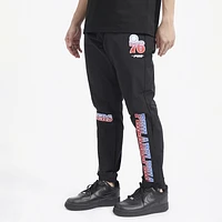 Pro Standard Mens 76ers OS Letters Woven Pants - Black/Black