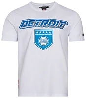 Pro Standard Mens Pistons Military SJ T-Shirt - White/Blue