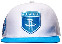 Pro Standard Mens Pro Standard Rockets Military Pinch Front Snapback Hat - Mens White/Blue Size One Size