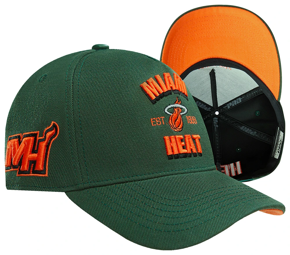 Pro Standard Mens Pro Standard Heat Pinch Front Snapback - Mens Orange/Olive Size One Size